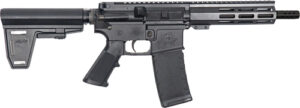 GLFA AR15 PISTOL W/BRACE 223 - WYLDE 7.5" NITRIDE BBL BLACK