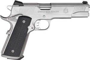 SPRINGFIELD 1911 TRP 45ACP 5" - 7RD SS/G10 RANGE BAG CA COMP