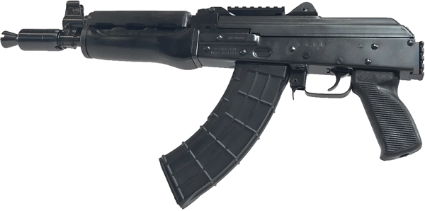 ZASTAVA ZPAP92 PISTOL 7.62X39 - 30RD BLUED/WOOD BOOSTER RAILS - Image 2