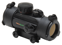 TRUGLO RED DOT SIGHT 1X30MM - 5-MOA W/MOUNT BLACK MATTE