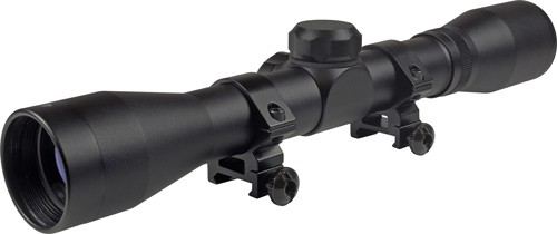 TRUGLO SCOPE BUCKLINE 4X32MM - DUPLEX BLACK W/WEAVER RINGS - Image 2
