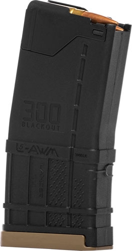 LANCER MAGAZINE L5AWM AR-15 - 300BLK 20RD OPAQUE BLACK