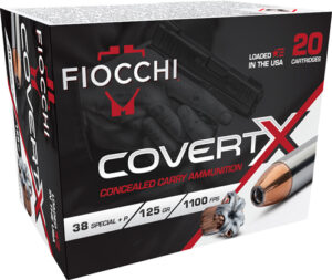 FIOCCHI 38 SPECIAL +P 125GR - JHP 20RD 10BX/CS