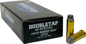 DOUBLETAP 44 SPL 240GR SWC - HARDCAST SOLID 20RD 25BX/CS