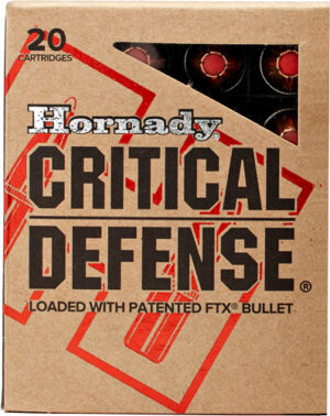 HORNADY CRITICAL DEFENSE 44 SW - SPECIAL 165GR FTX 20RD 10BX/CS