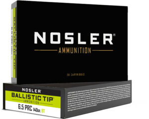 NOSLER BT 6.5 PRC 140GR - BALLISTIC TIP 20RD 10BX/CS