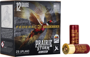 FEDERAL PRAIRIE STORM 12GA - 2.75" 1-1/4OZ #4 25RD 10BX/CS