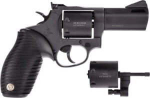 TAURUS 692 38/357/9MM 3." ADJ. - 7-SHOT PORTED MATTE BLK RIBBER