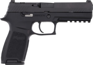 SIG P320 9MM 4.7" SIGLITE - STRIKER OR (2)17RD BLACK