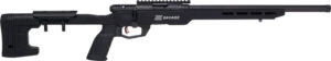 SAVAGE B22 PRECISION 22WMR 18" - HB MDT CHASSIS W/RAIL BLACK