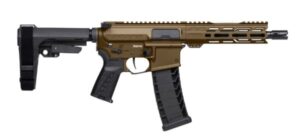 CMMG PISTOL BANSHEE MK4 9MM - 8" FIXED EJECTOR MIDNIGHT BRZ