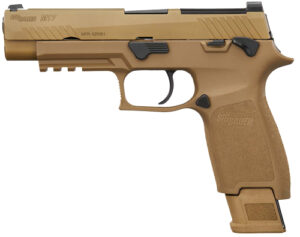 SIG M17 COMMERCIAL 9MM 4.7" - SIGLITE (3)10RD MAN SAF COYOTE