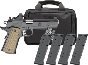 SPRINGFIELD 1911 OPERATOR AOS - 45 ACP 5" 8RD 4 MAGS GEAR PAC