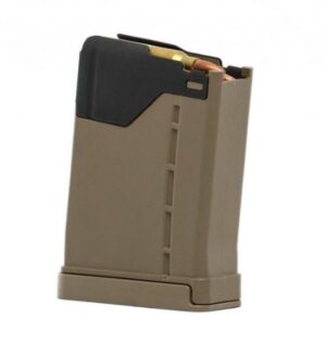 LANCER MAGAZINE L5AWM AR-15 - 5.56X45 10RD OPAQUE FDE GEN 2